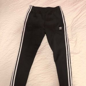 Adidas Pleated 3-Stripe Jogger Pants